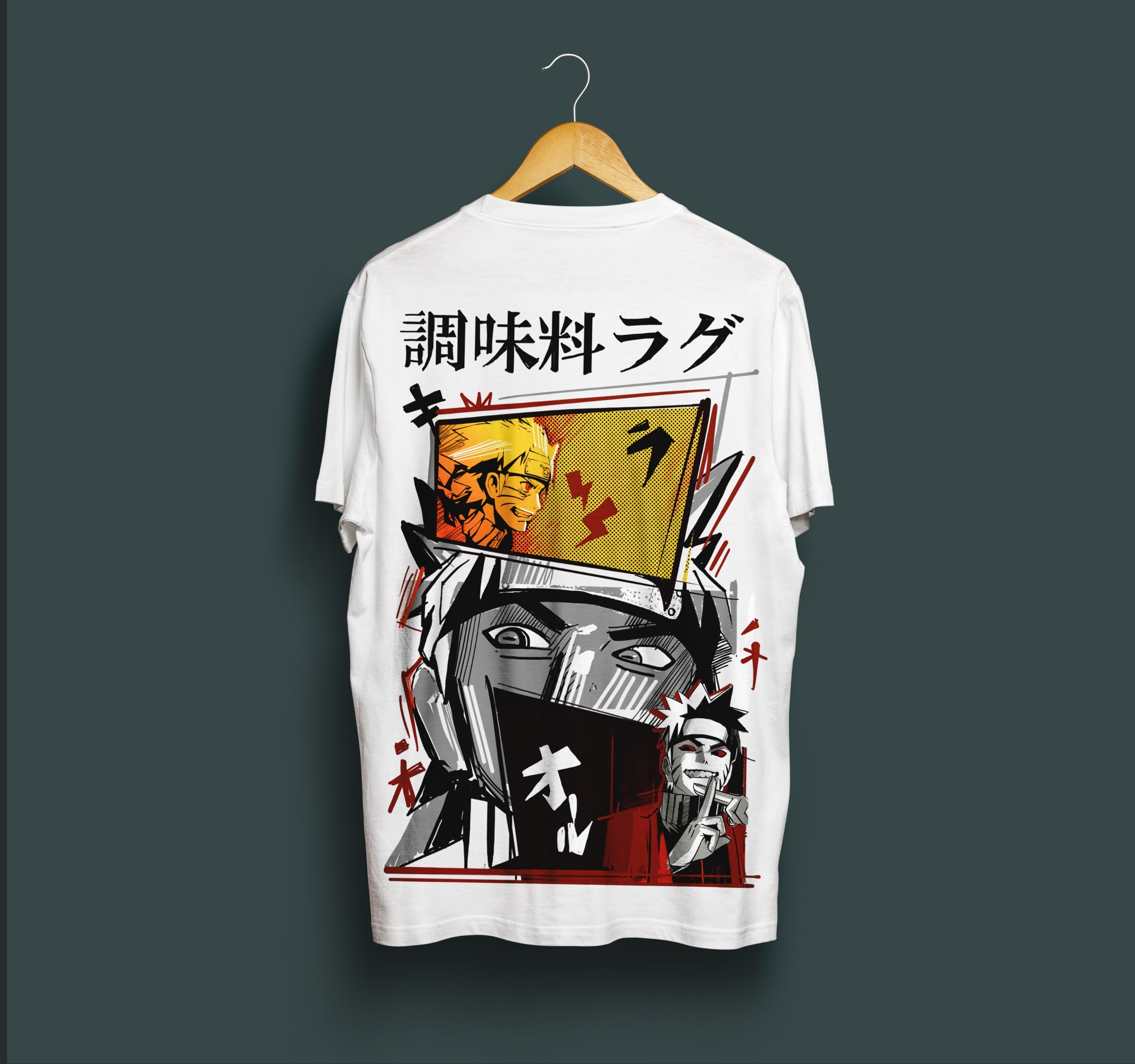 Naruto Oversized Graphic T-Shirt