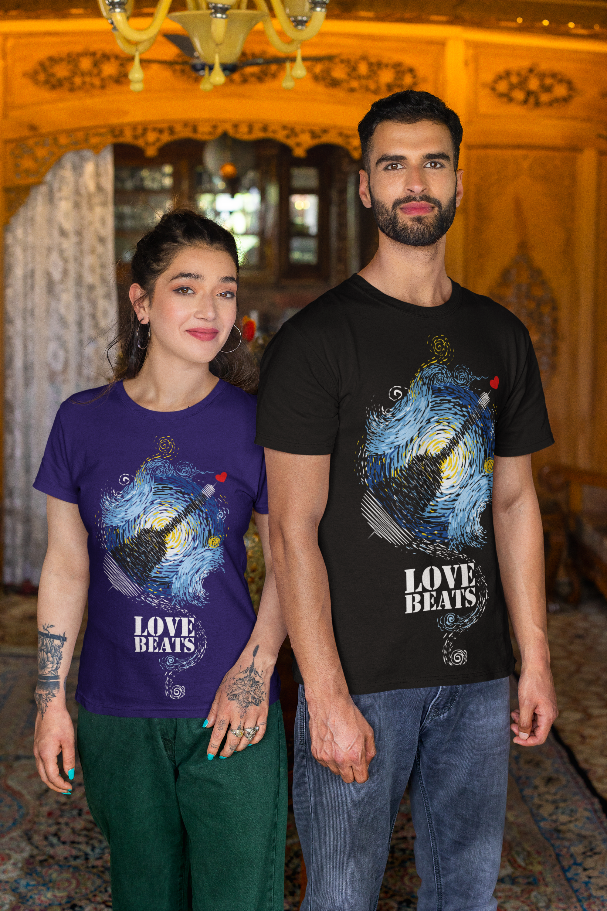 Van Gogh Guitar Tee